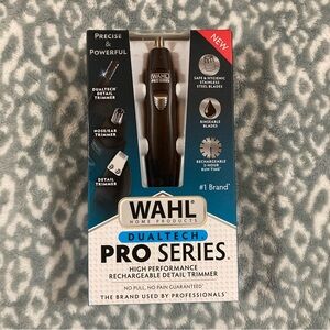 Wahl Pro Series Rechargeable Eyebrow, Ear & Nose Hair Trimmer for Men